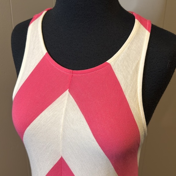 Ella Moss Women’s Large Sleeveless High/Low Striped Maxi Dress Underline Dress - Picture 3 of 8